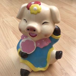 Large Pig Coin Bank